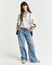 Camisa Oxford clásica de rayas Regular Fit