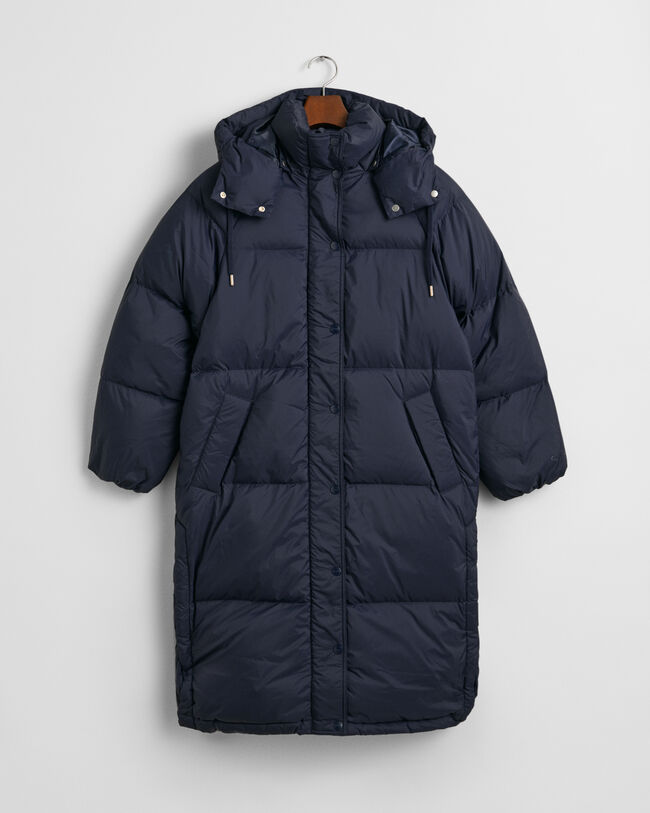 Abrigo de plumón de largo completo