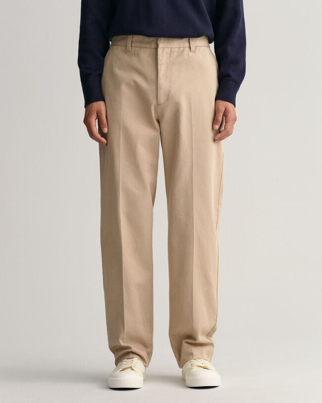 Pantalones chinos Straight Fit amplios