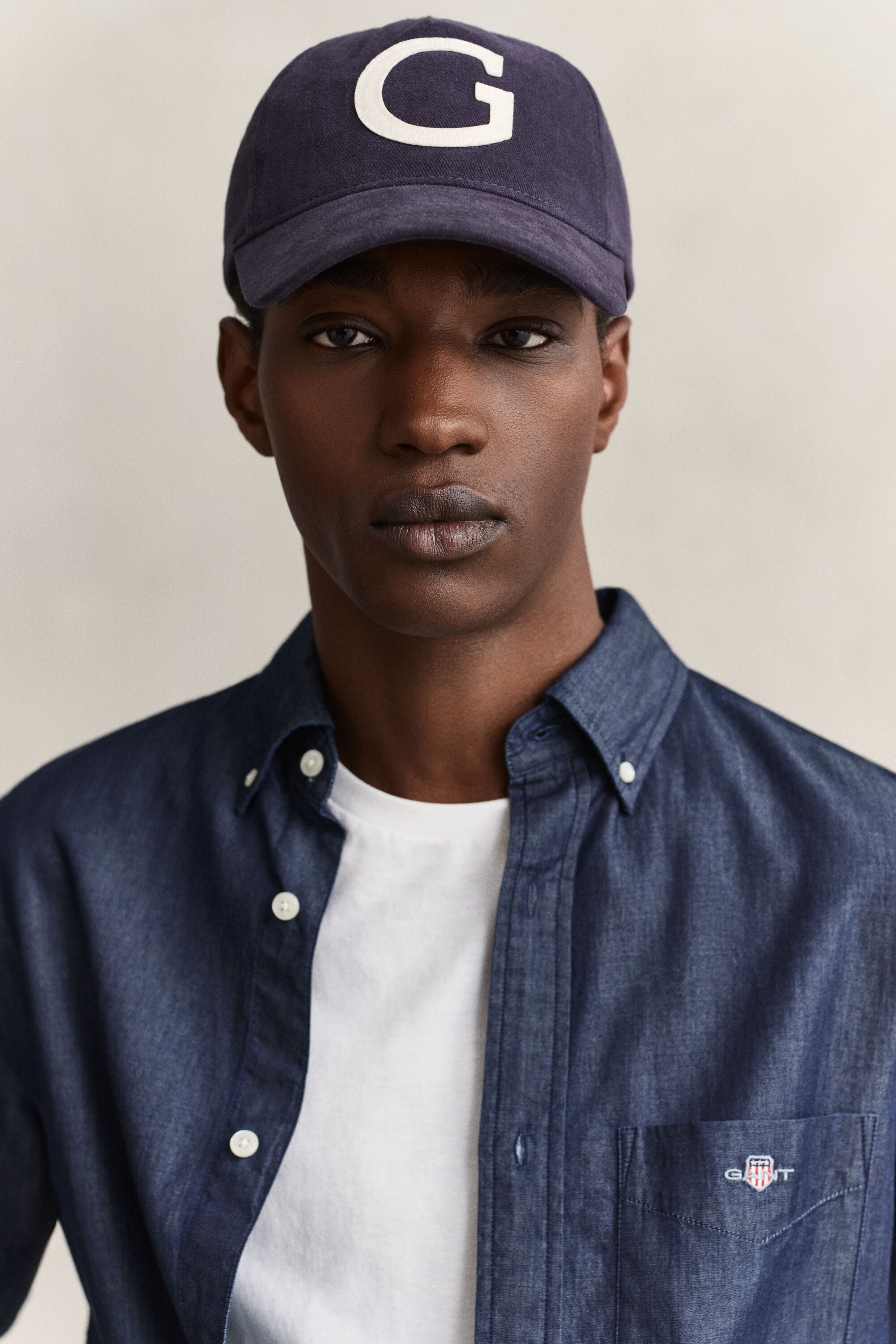 Camisa Regular Fit añil