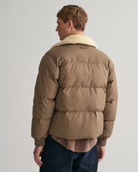 Chaqueta acolchada de franela