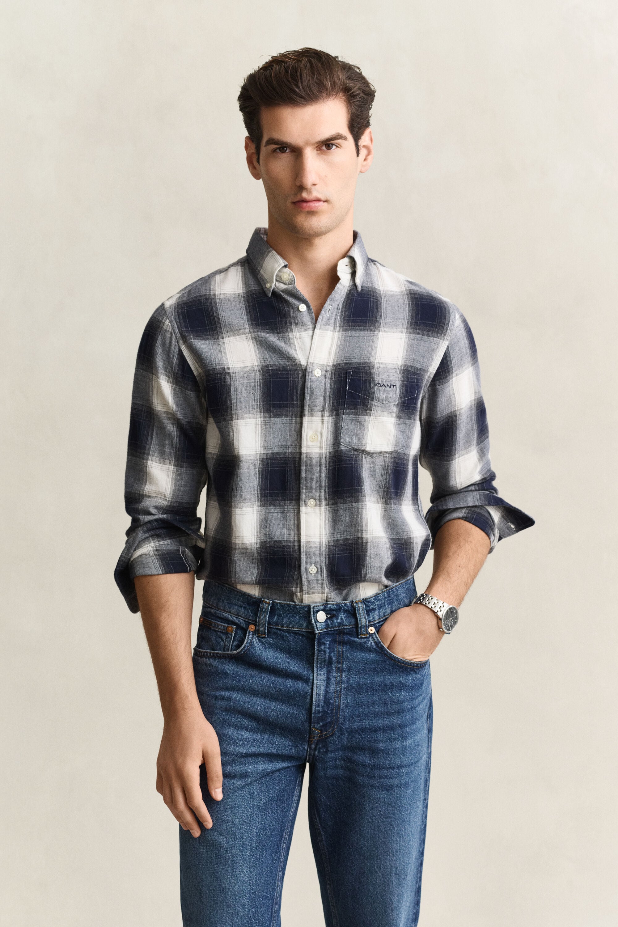 Camisa de franela Windblown a cuadros