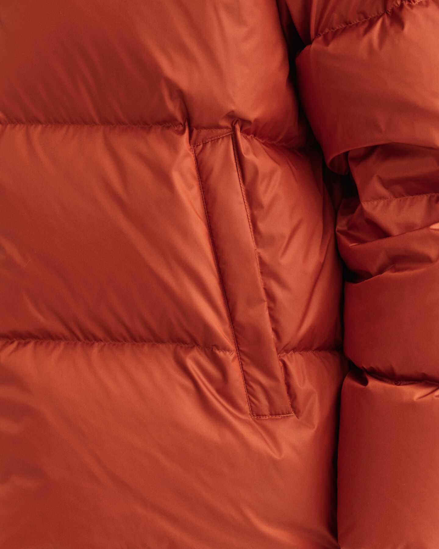 Chaqueta acolchada con lustre