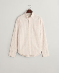 Camisa Oxford Regular Fit Archive Tattersall