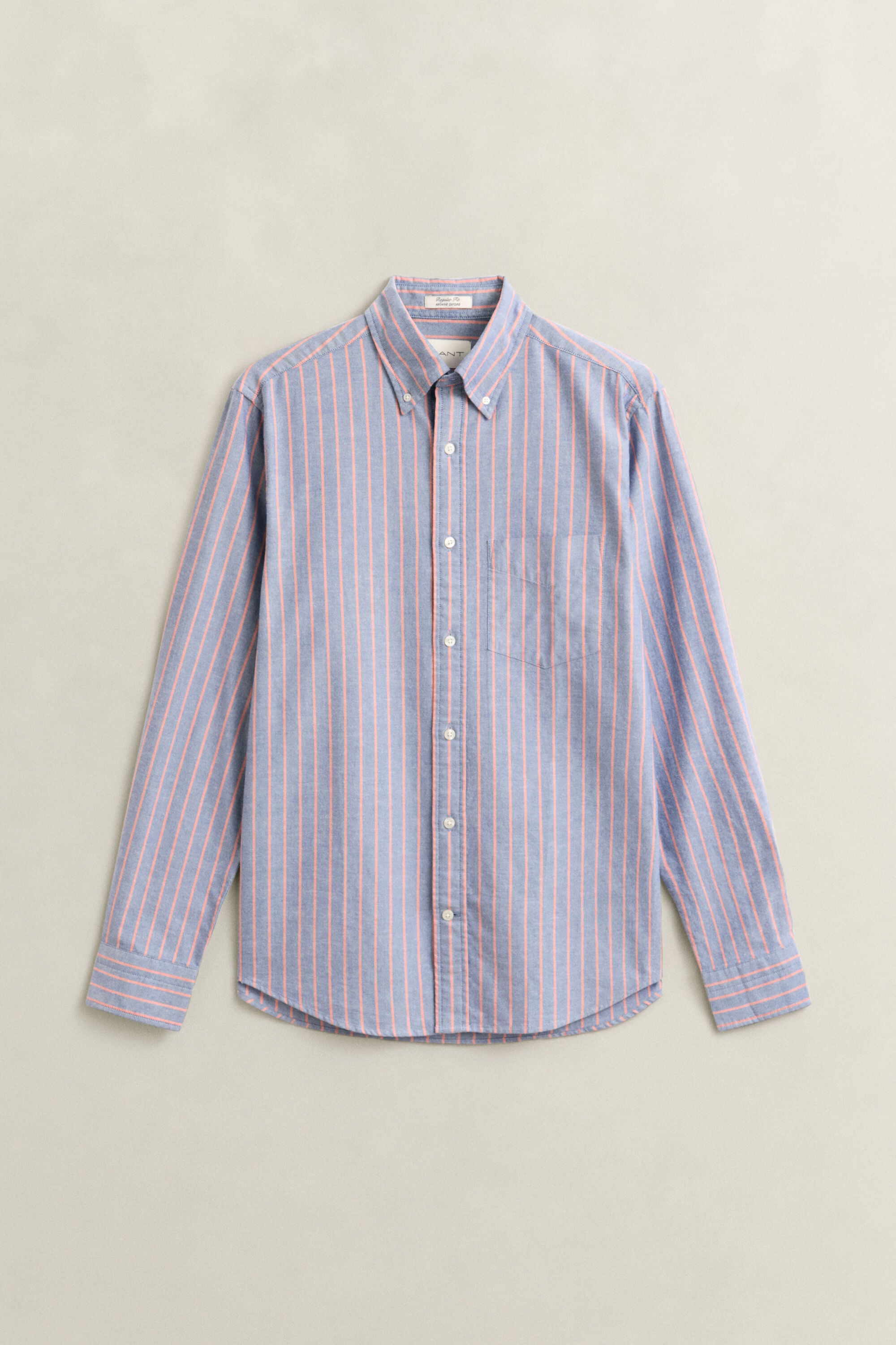 Camisa Oxford clásica a rayas
