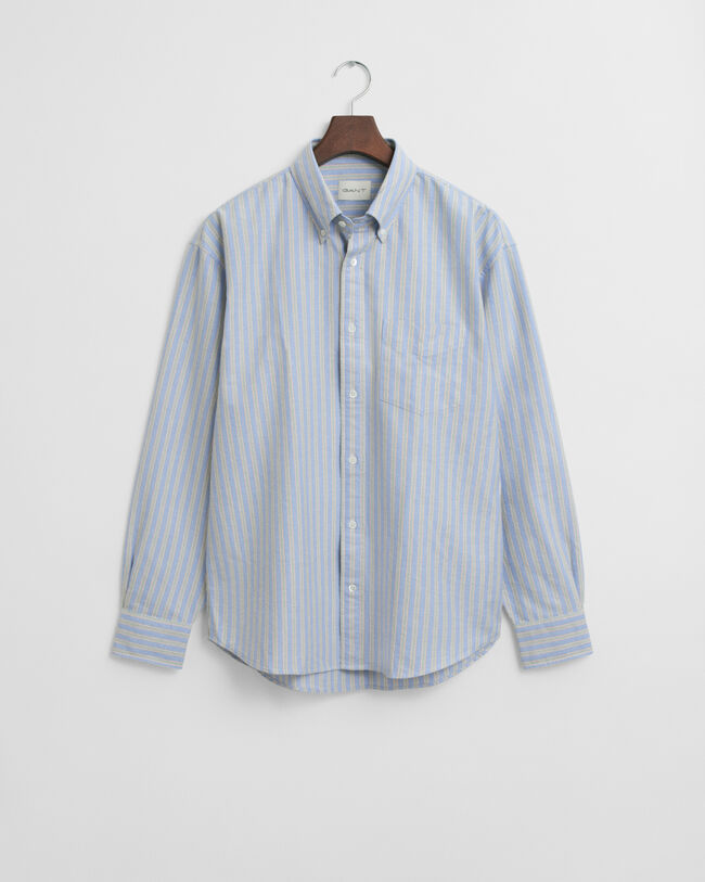Camisa Oxford Relaxed Fit Heritage a rayas