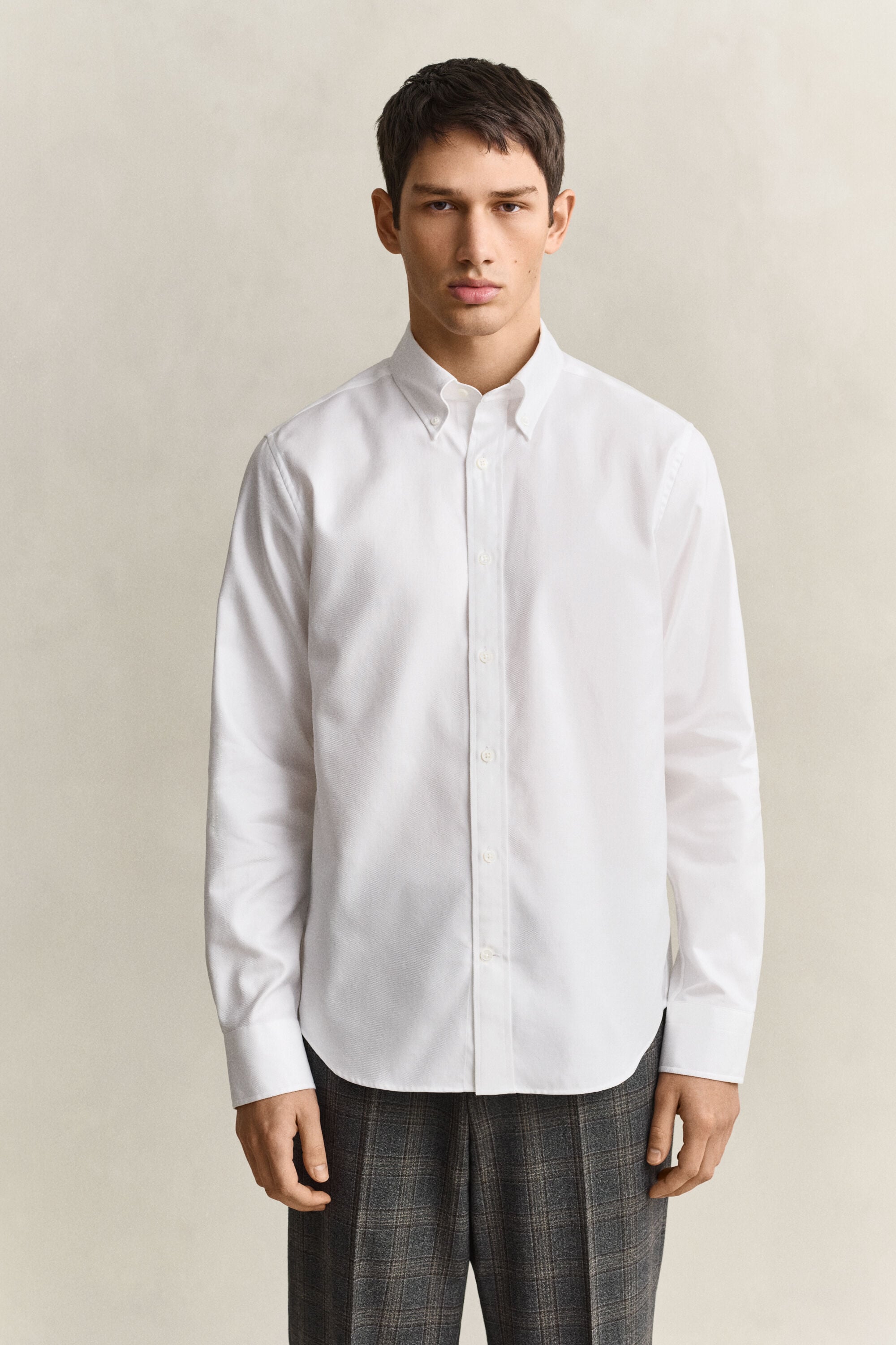 Camisa de vestir de sarga