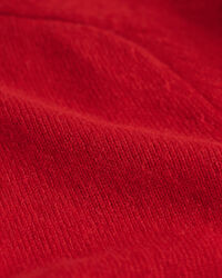 Jersey de cuello redondo de lana con puntadas en los hombros