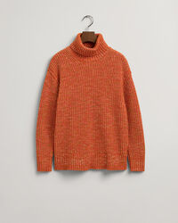 Jersey multicolor con cuello vuelto