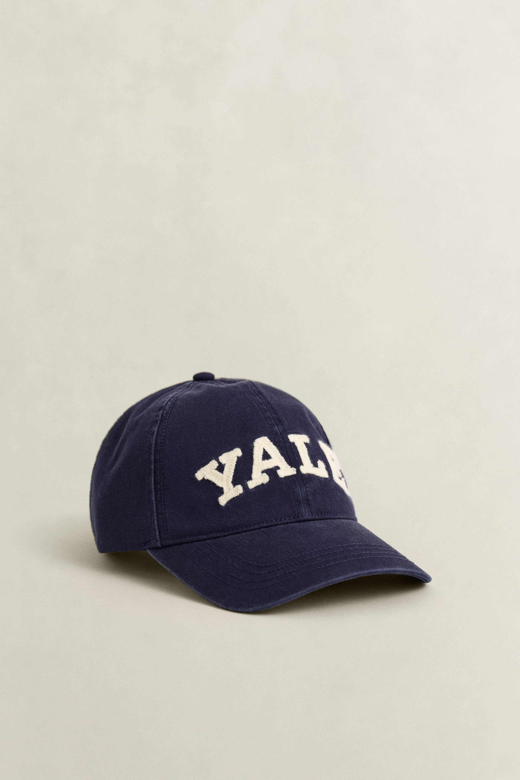 Gorra de sarga de algodón lavado Gant x Yale