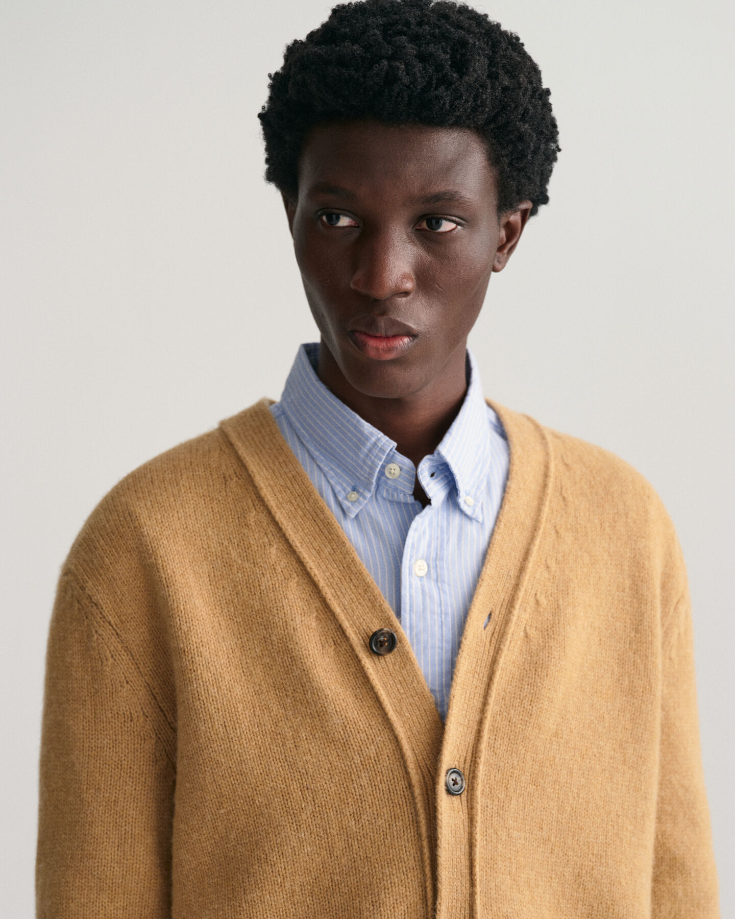 Cárdigan de lana suave