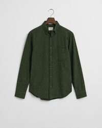 Camisa Regular Fit de franela con nepps