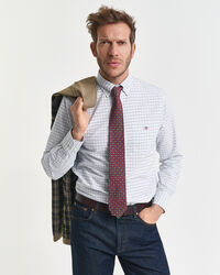 Camisa Oxford clásica Regular Fit a cuadros Tattersall
