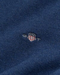 Jersey de algodón con media cremallera Casual