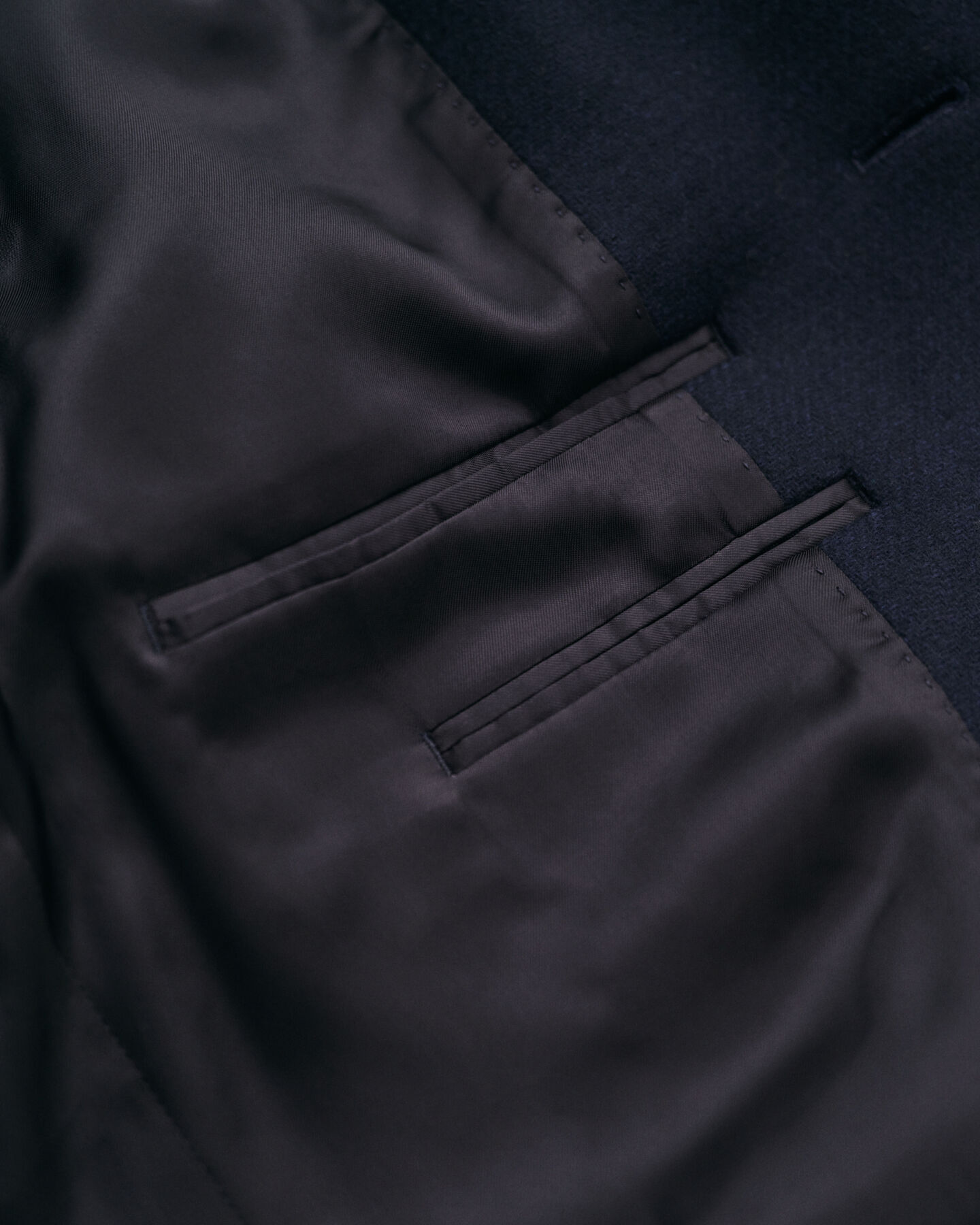 Sobretodo de lana clásico Tailored Fit