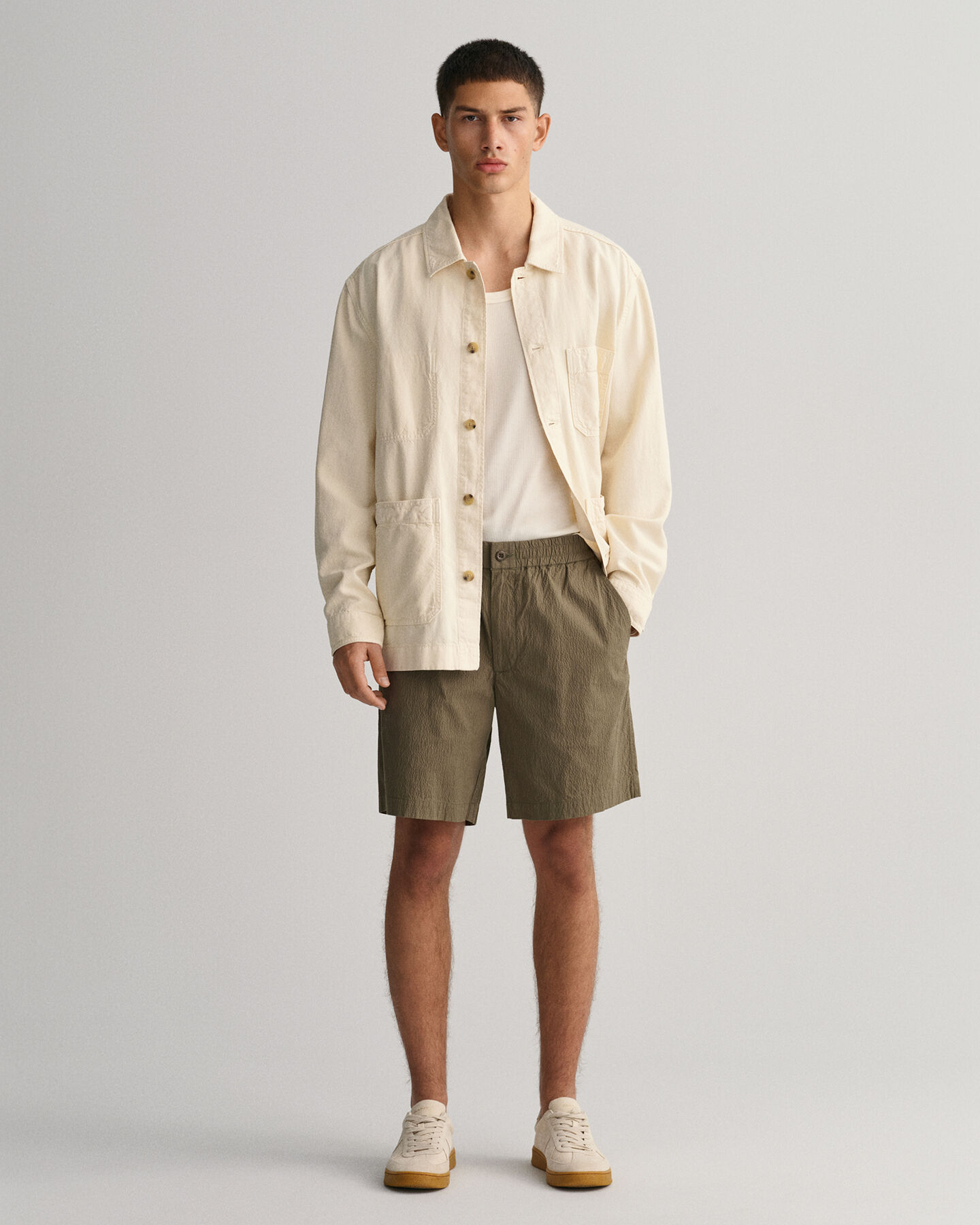 Pantalones cortos Seersucker