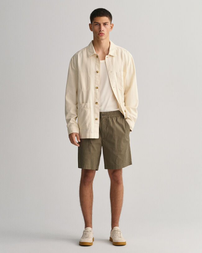 Pantalones cortos Seersucker