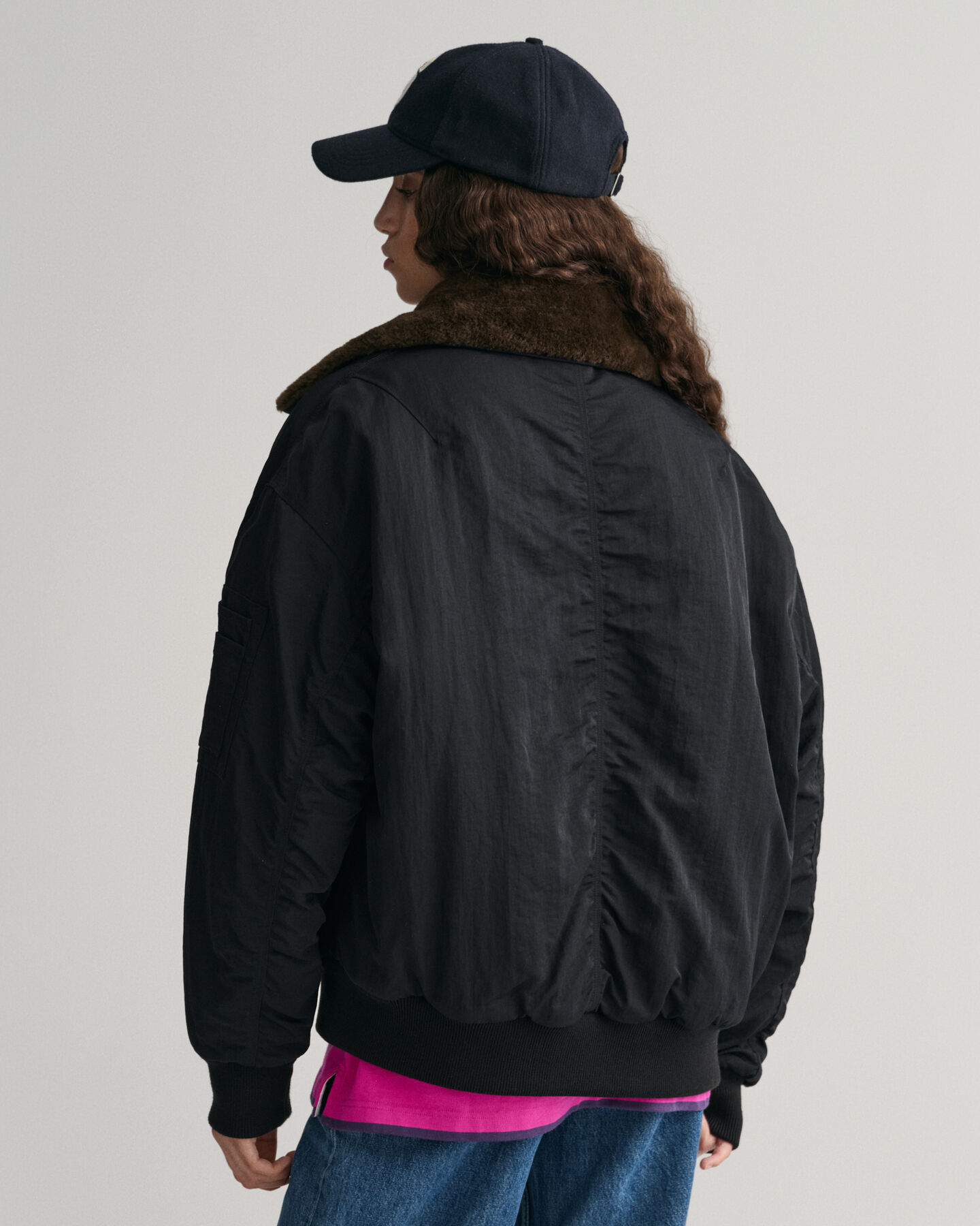 Chaqueta bomber aviador