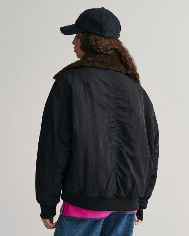 Chaqueta bomber aviador
