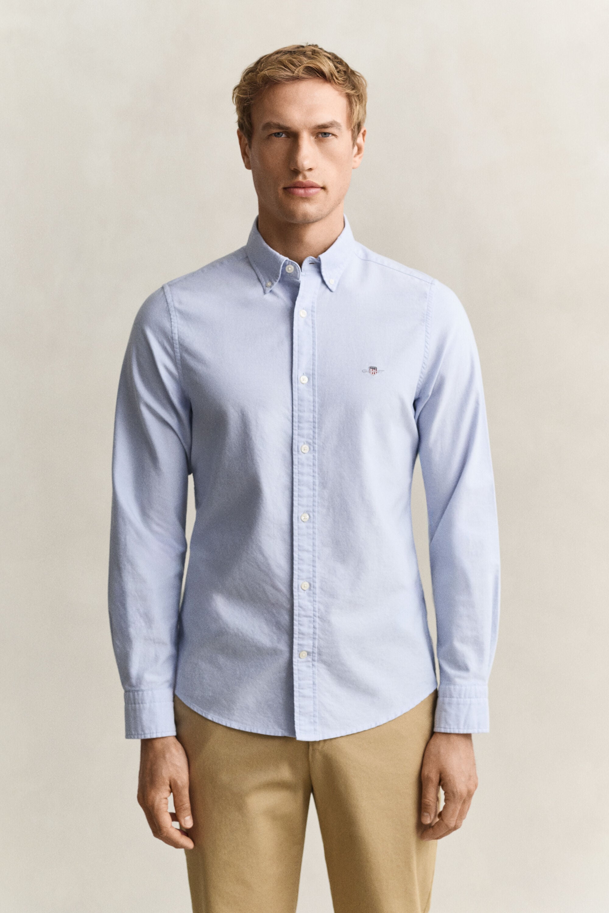 Camisa Oxford Slim Fit clásica