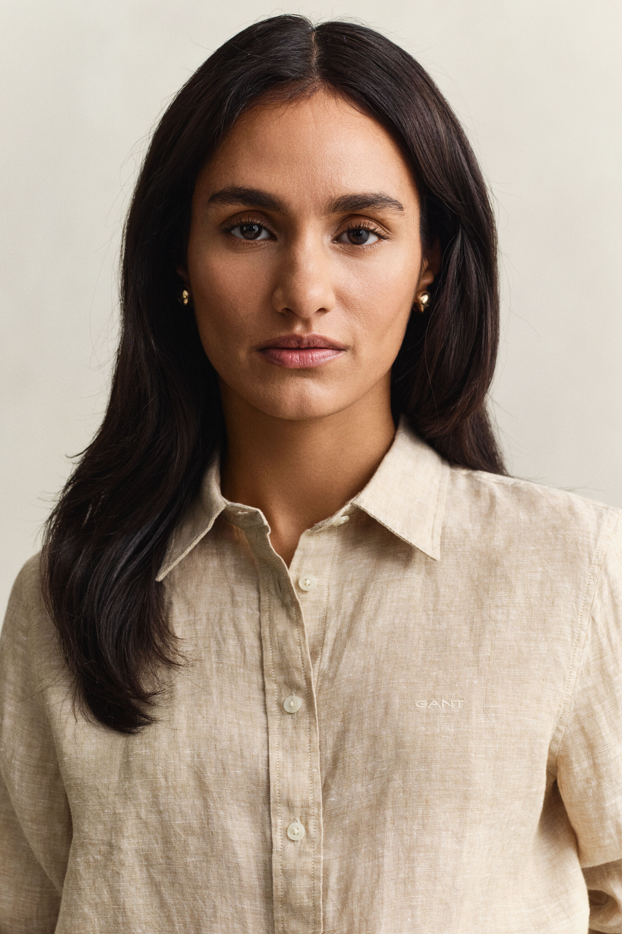 Camisa Regular Fit de lino