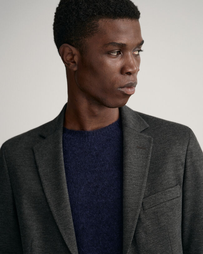 Americana de traje de punto