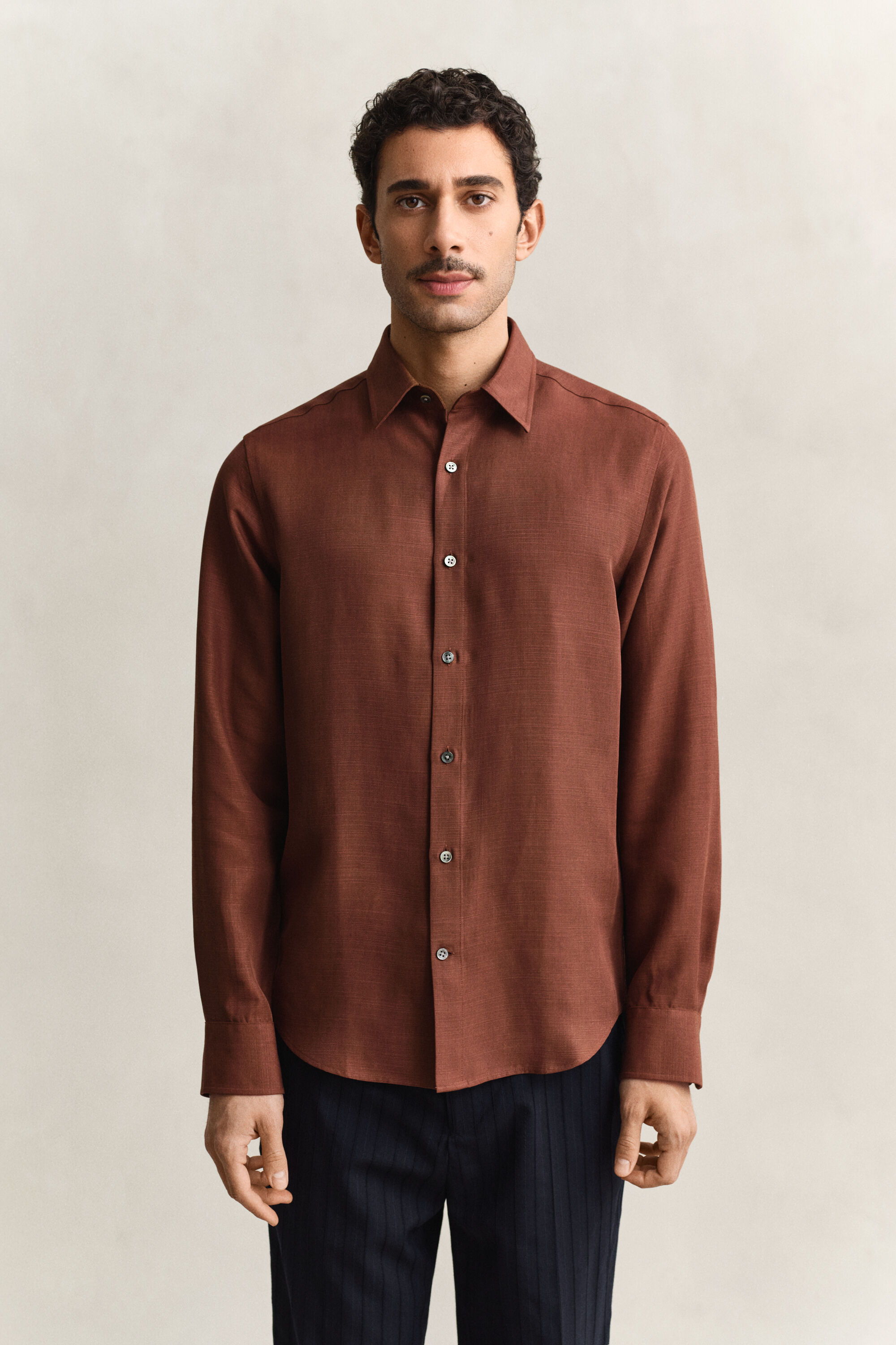 Camisa de lyocell
