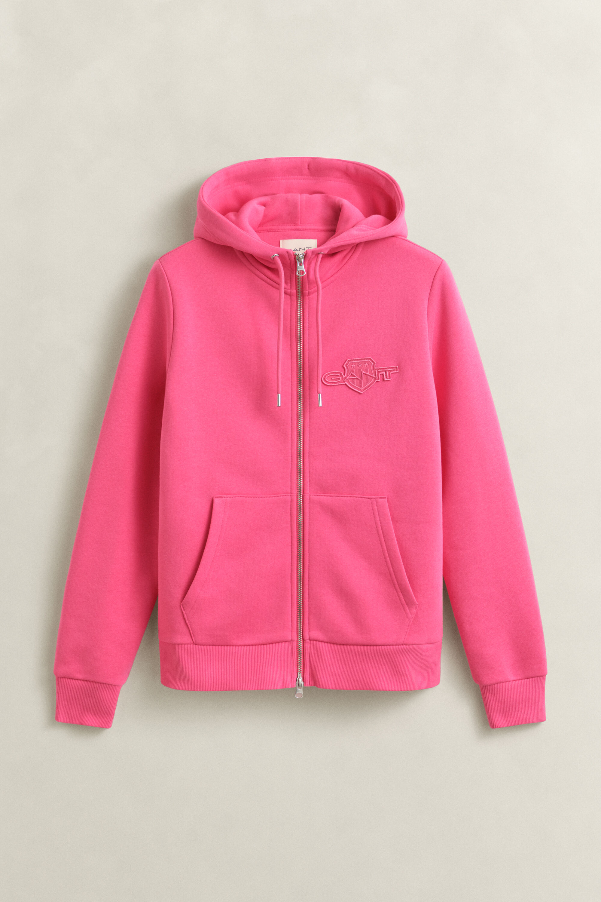 Sudadera con capucha y cremallera Tonal Shield