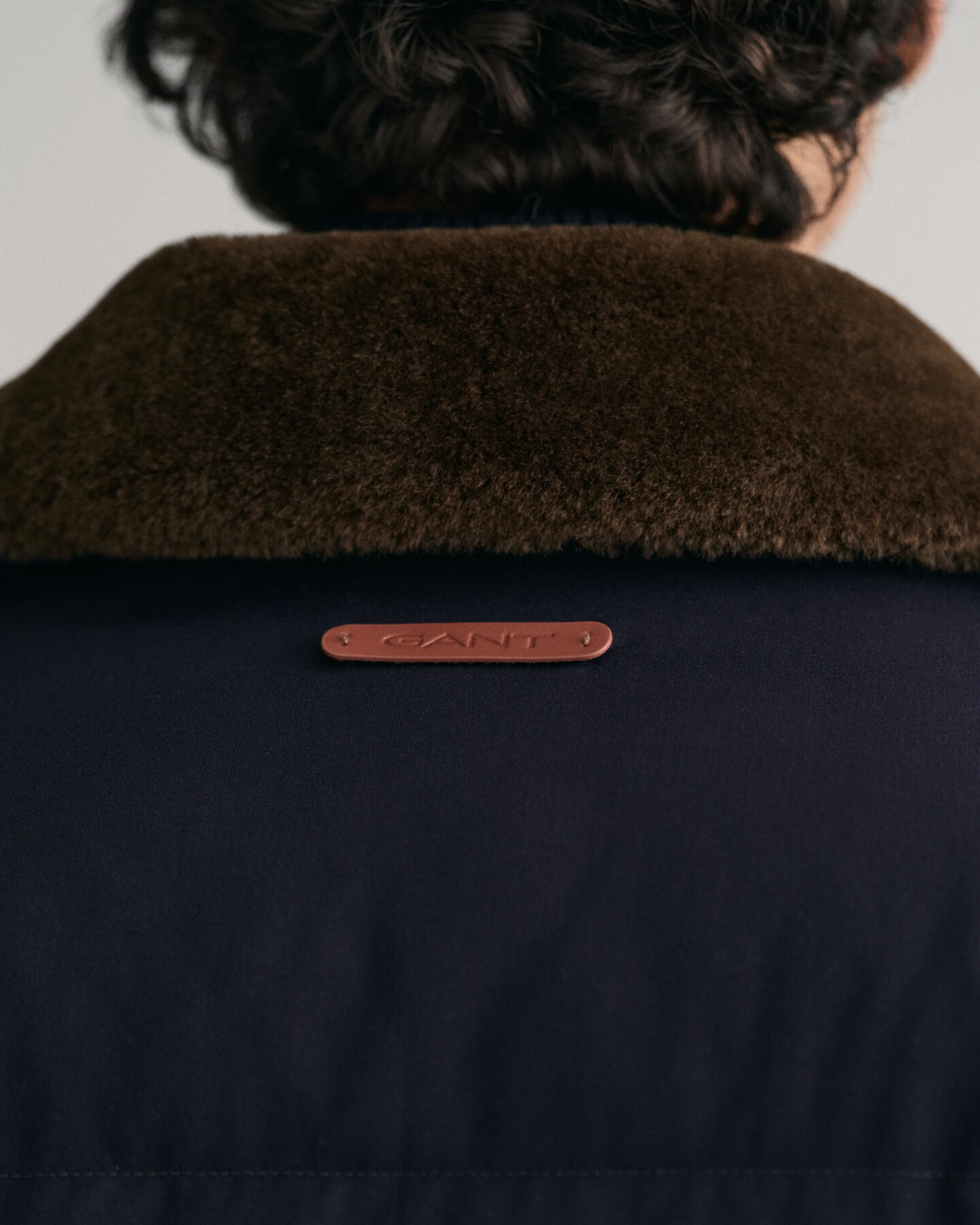 Chaqueta acolchada de franela