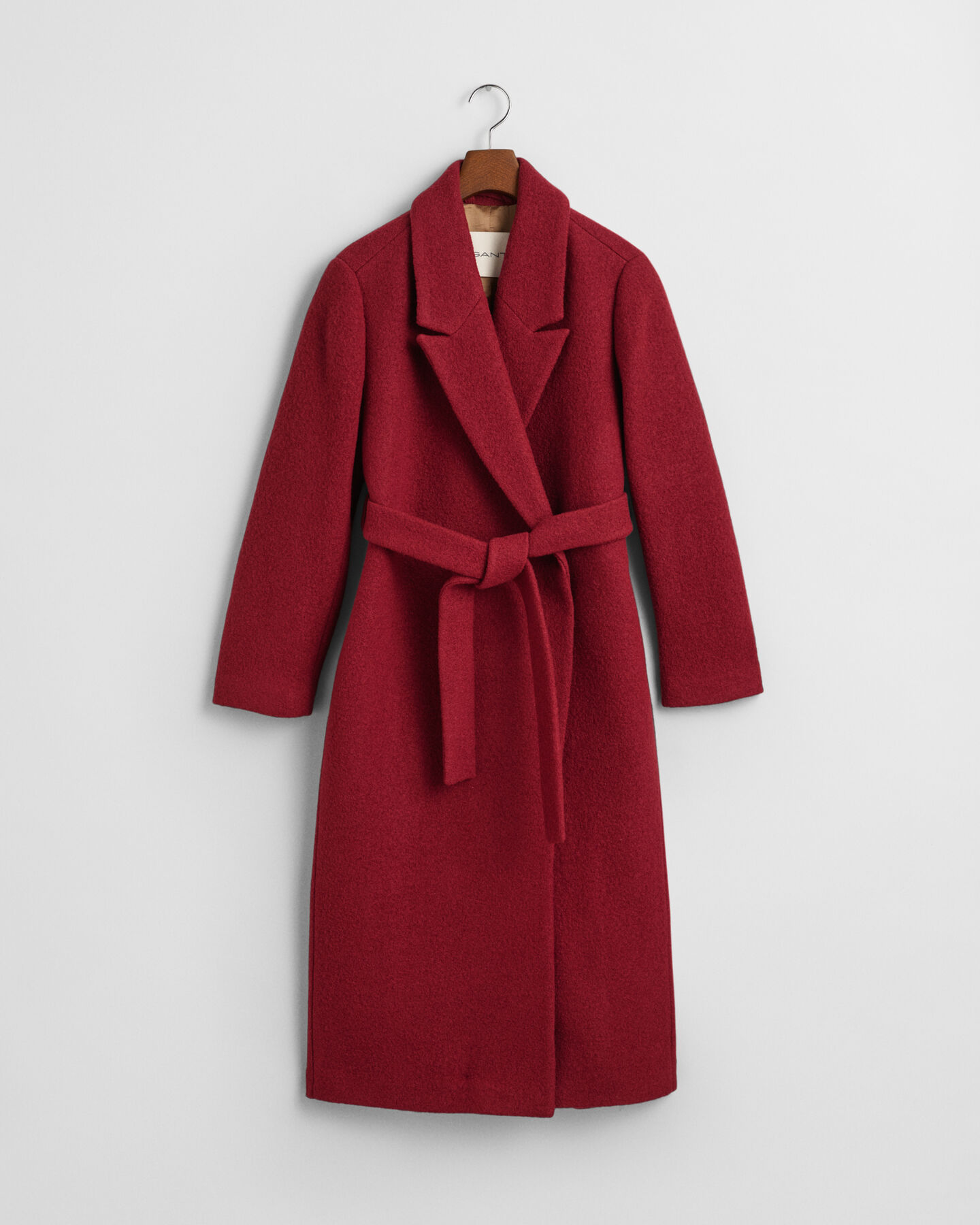 Abrigo cruzado con textura