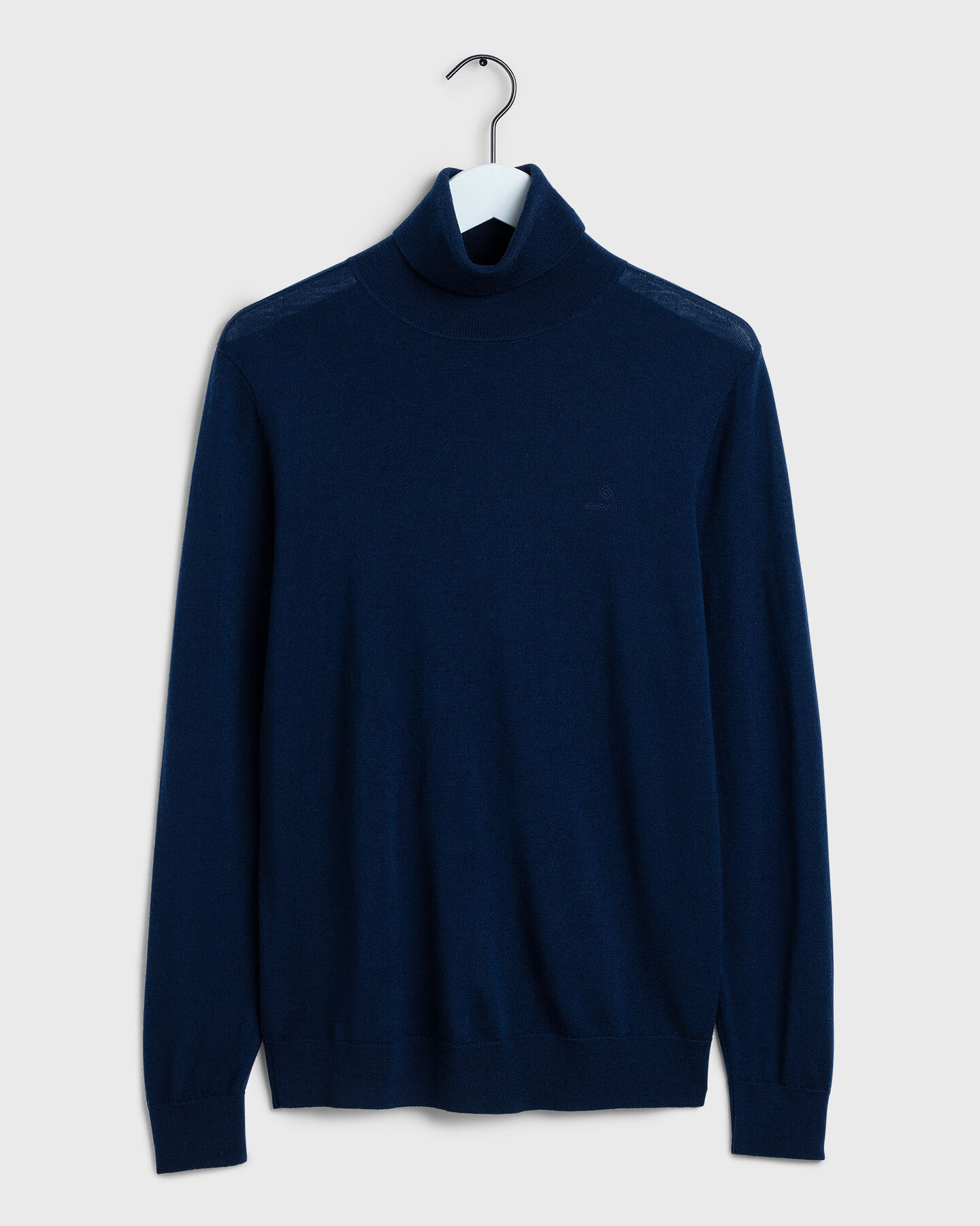 Jersey con cuello de cisne en lana merino lavable