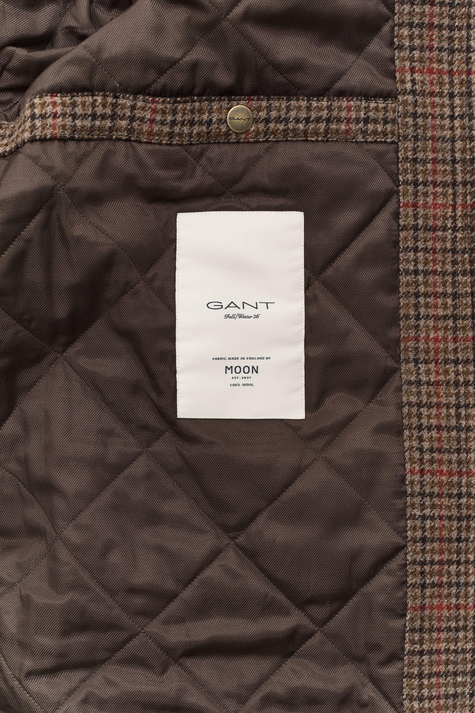 Chaqueta Decker de tweed británico