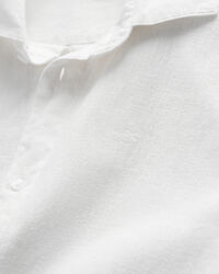 Camisa de manga corta en algod&oacute;n y lino Teens