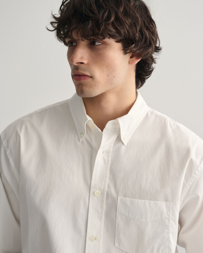 Camisa Relaxed Fit de popelina