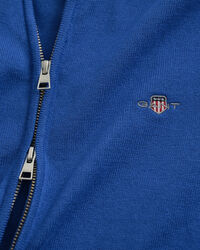 Cárdigan de algodón con cremallera Casual