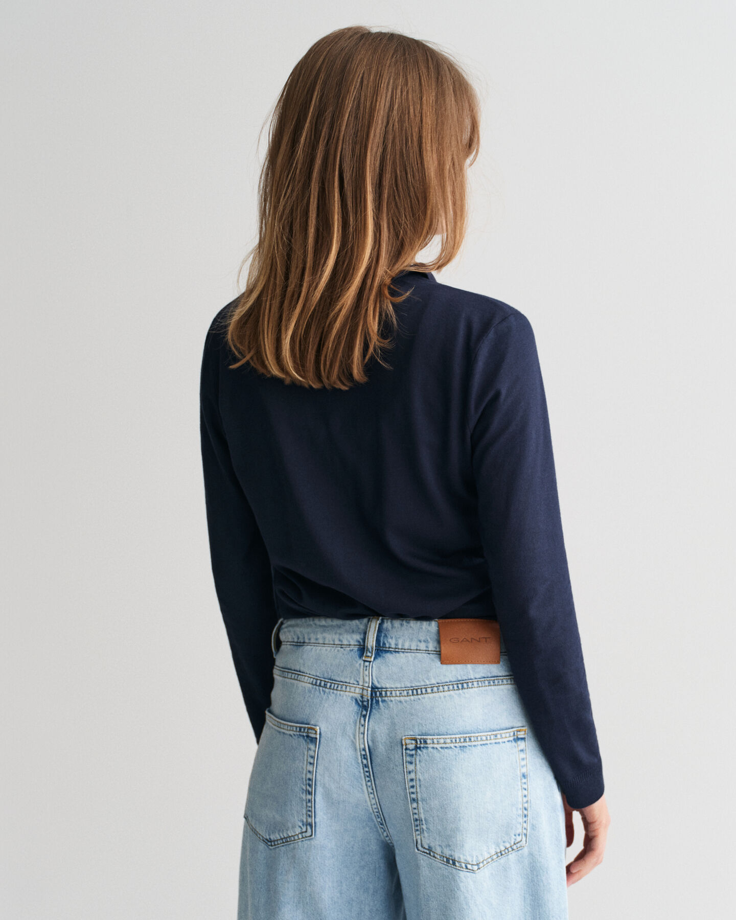 Polo de manga larga sin costuras