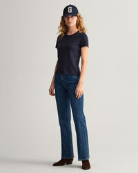 Top de algod&oacute;n el&aacute;stico