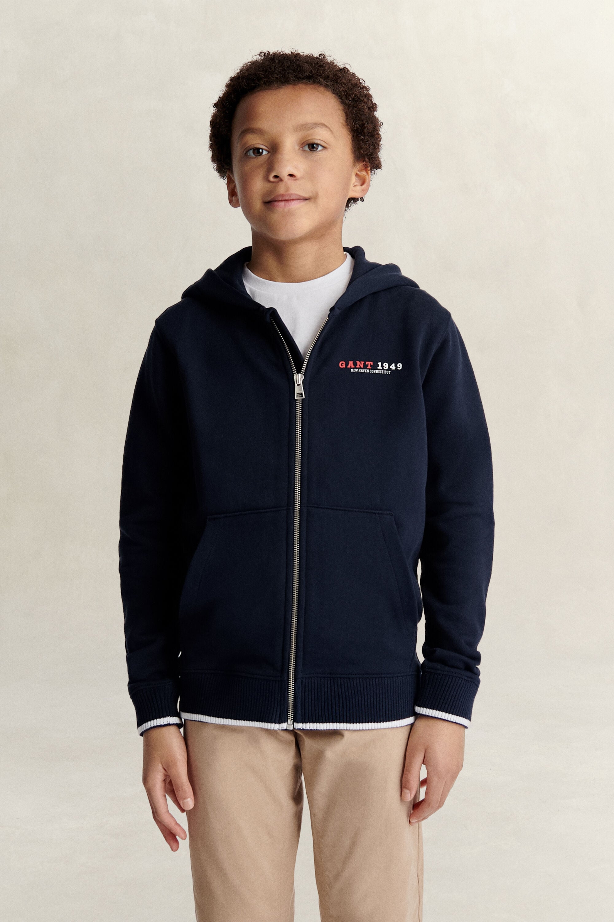 Sudadera con capucha y cremallera Graphic Teen Boys