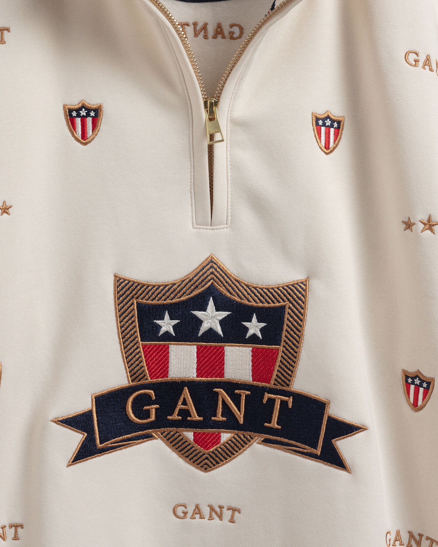 Sudadera con media cremallera Banner Shield Teens