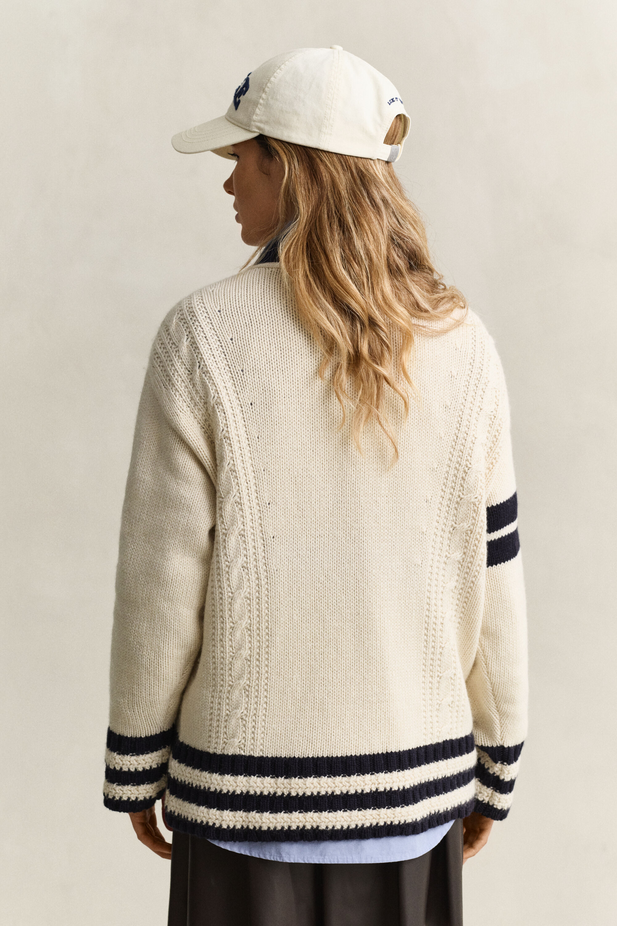Cárdigan Varsity Gant x Yale