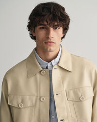 Cazadora de piel Trucker