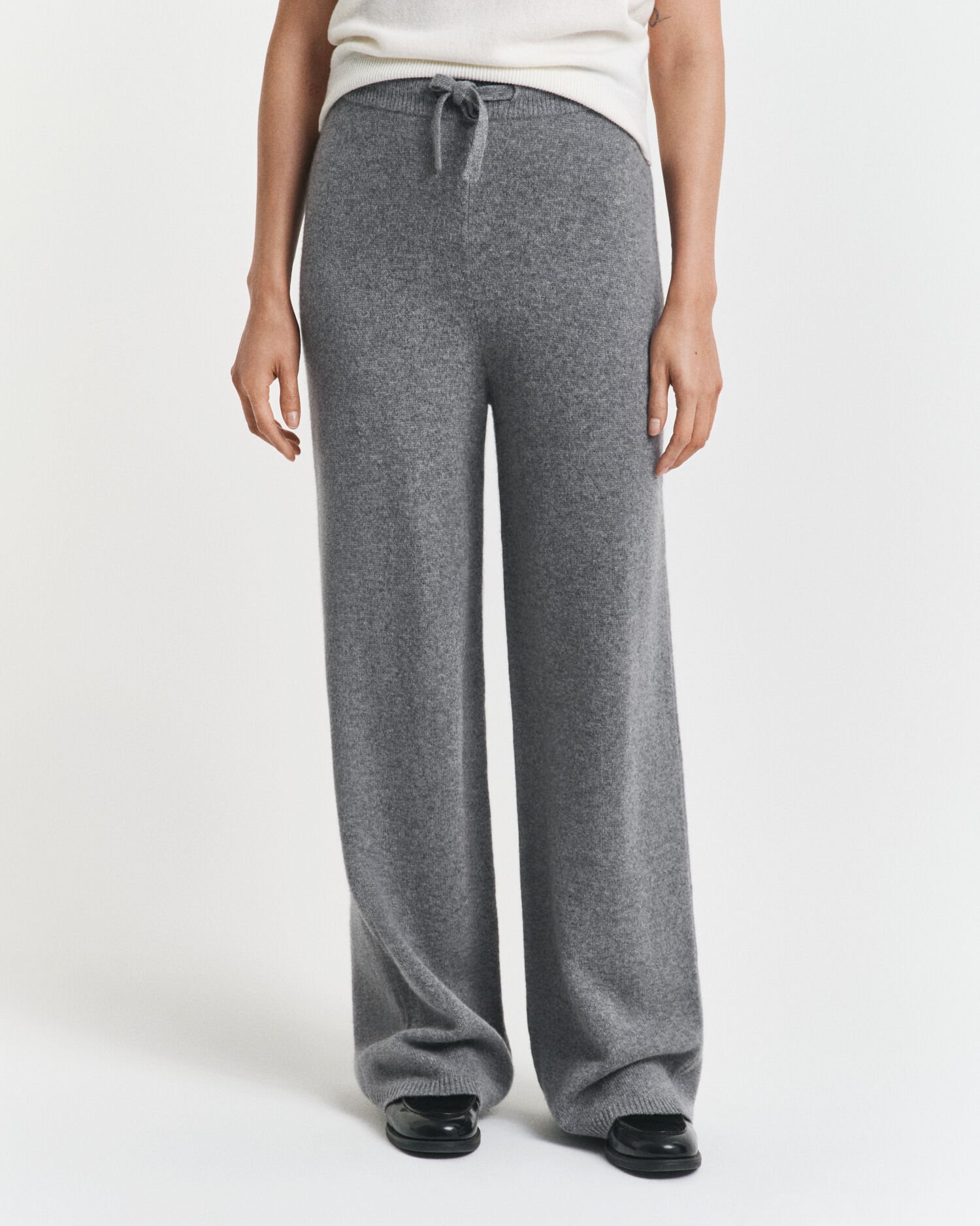 Pantalones de punto de lana