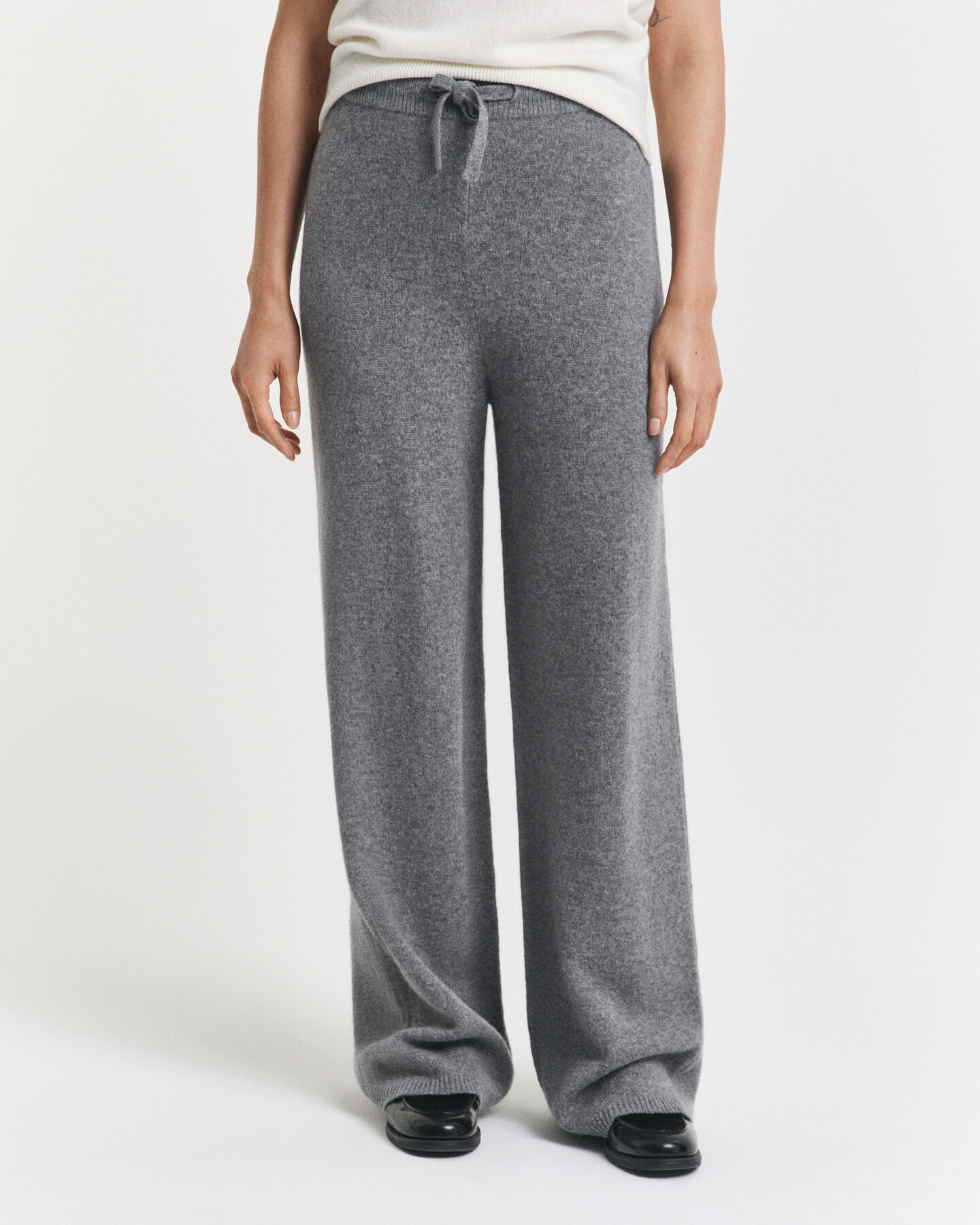 Pantalones de punto de lana