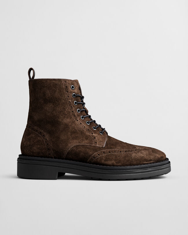 Botas Oxford Boggar de ante con cordones