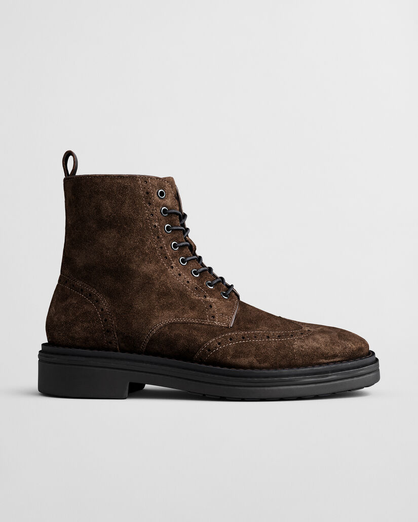 Botas Oxford Boggar de ante con cordones