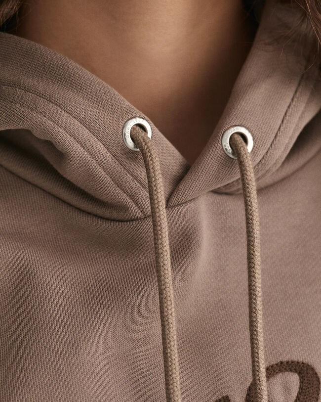 Sudadera con capucha Script Graphic