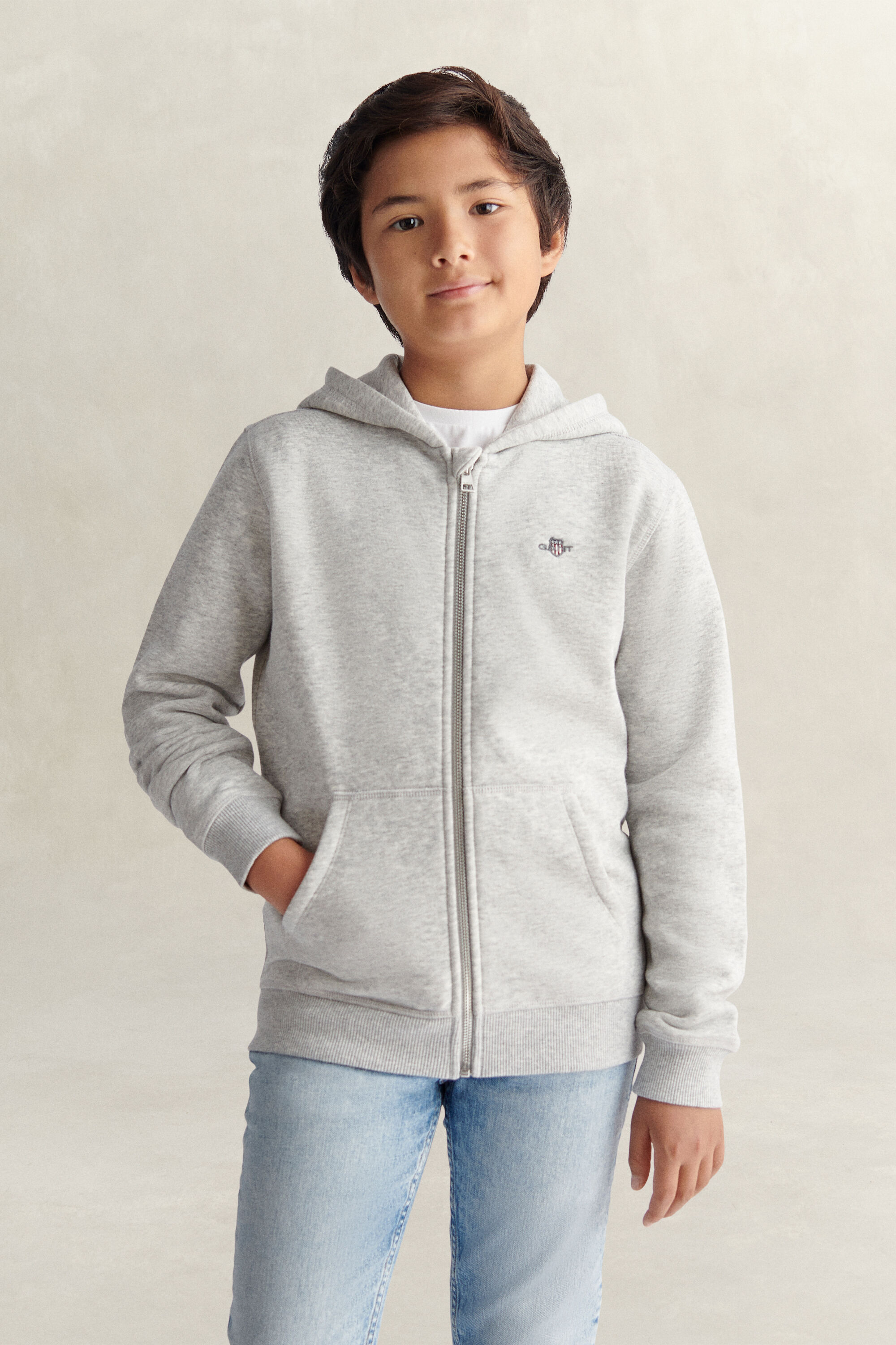 Sudadera con capucha y cremallera Shield Teens
