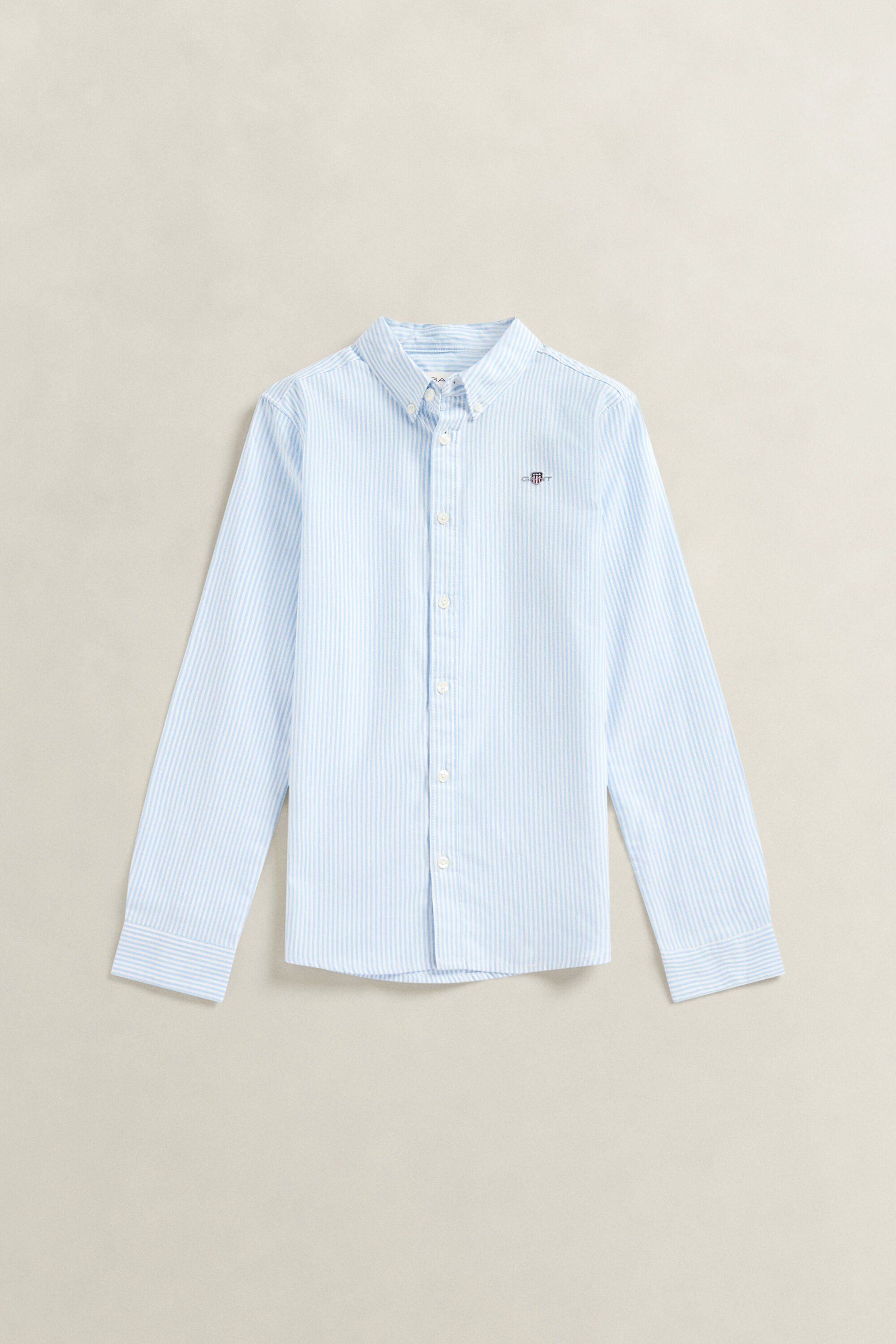 Camisa Oxford de rayas Shield Teen Boys