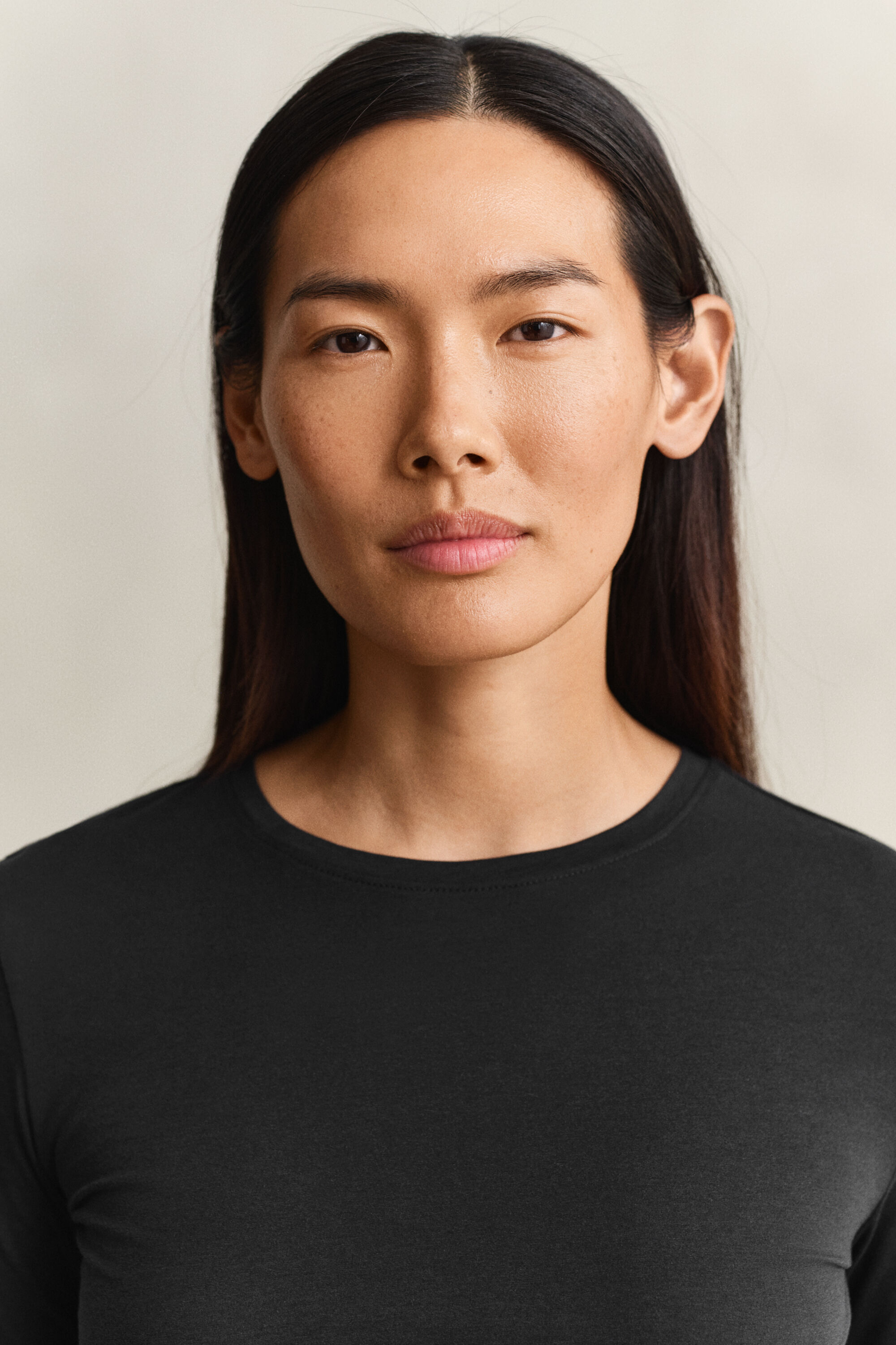 Camiseta de manga larga de algodón