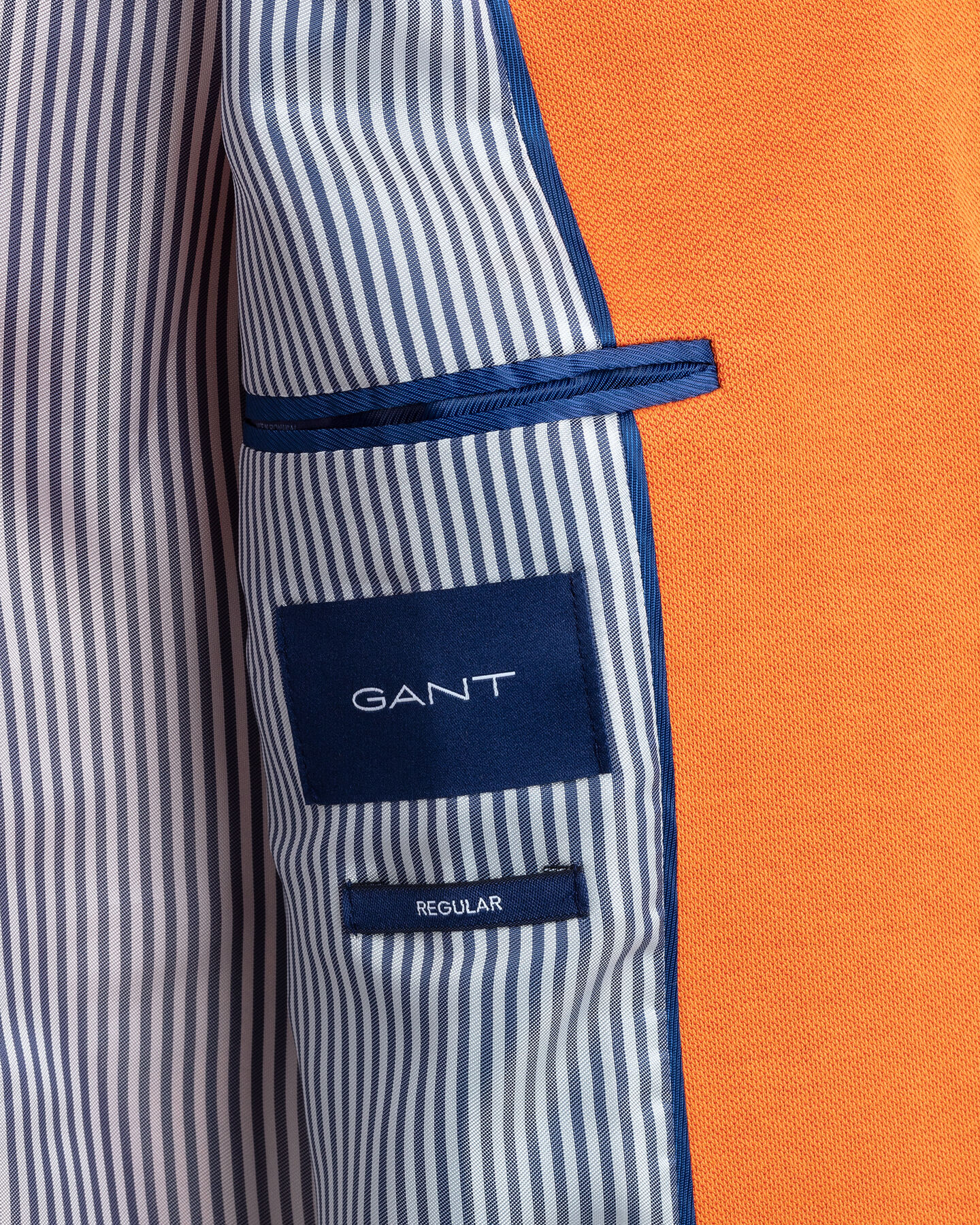 Americana Regular Fit de punto jaspeada